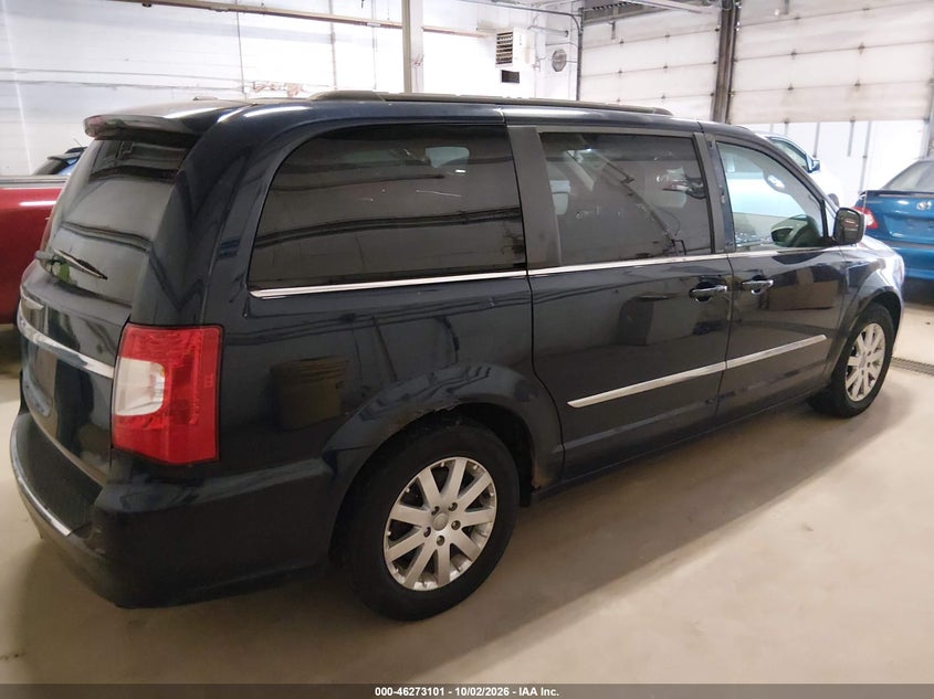 Vin: 2c4rc1bg7er127341, lot: 46773218, chrysler town & country touring 20144