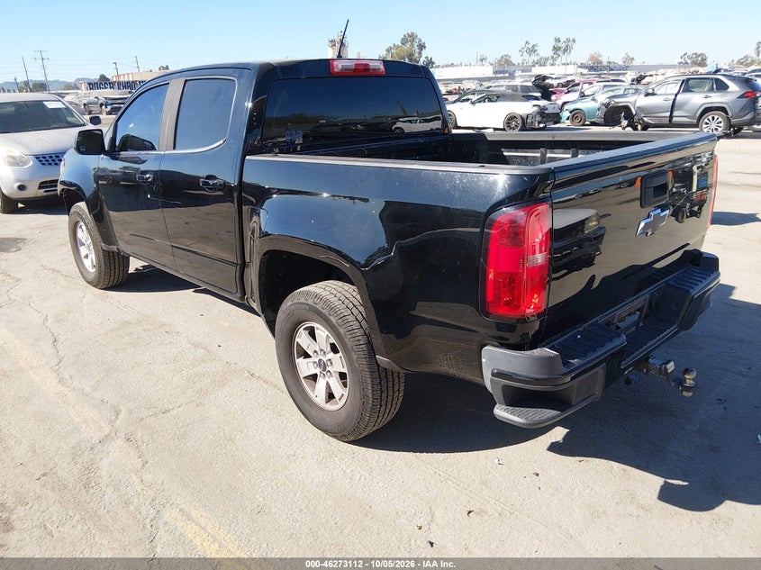 Vin: 1gcgsben9l1233480, lot: 46773229, chevrolet colorado 2wd  short box wt 20203