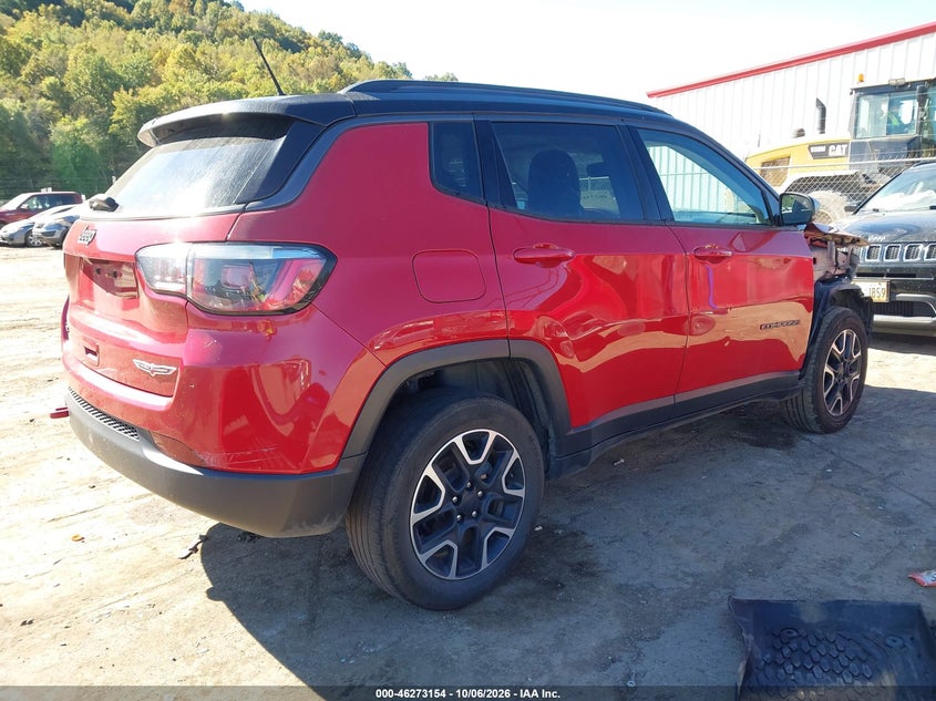 Vin: 3c4njddb0lt207985, lot: 46773271, jeep compass trailhawk 4x4 20204