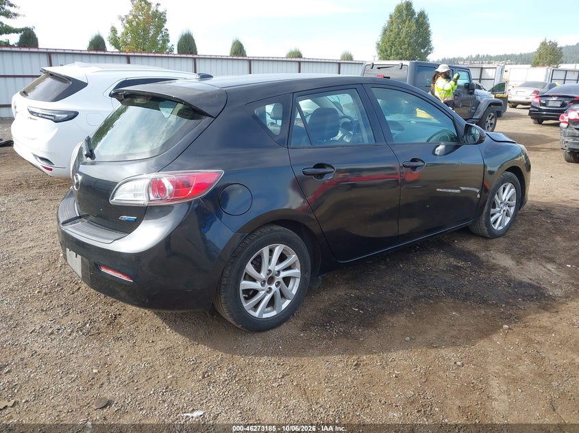 Vin: jm1bl1m77c1664100, lot: 46773302, mazda mazda3 i grand touring 20124