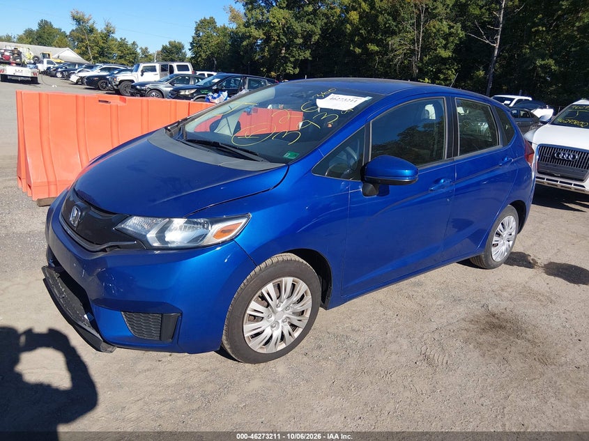HONDA FIT 2015 VIN 3HGGK5H58FM756219