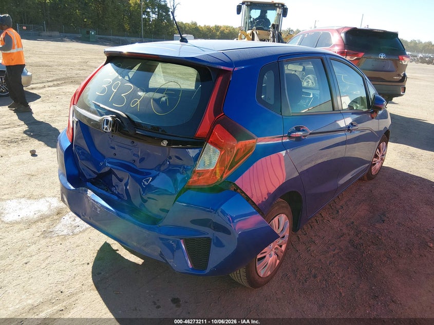 HONDA FIT 2015 VIN 3HGGK5H58FM756219
