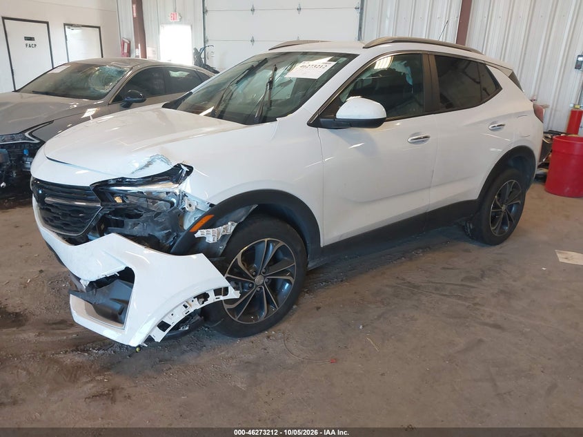 Vin: kl4mmesl3pb001582, lot: 46773329, buick encore gx select awd 20232