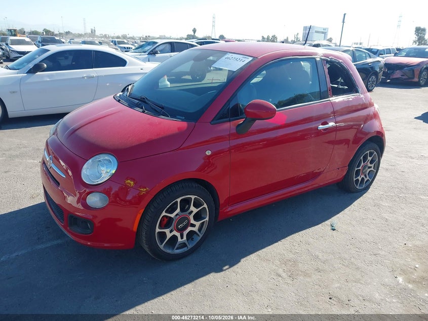 FIAT 500 2015 VIN 3C3CFFBR7FT625103