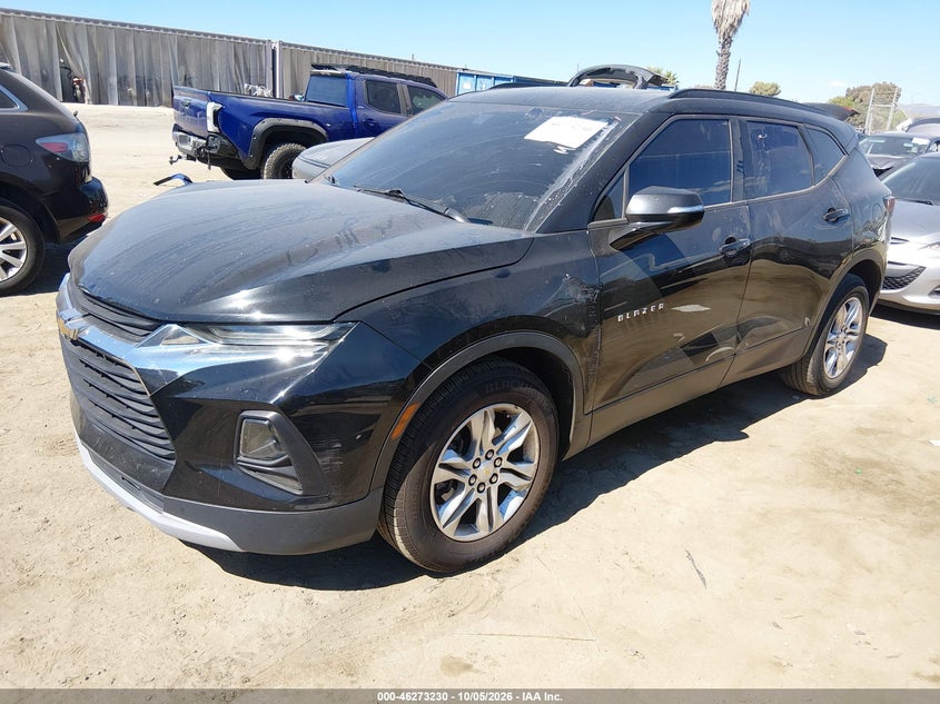 Vin: 3gnkbhrs6ls618224, lot: 46773347, chevrolet blazer awd 2lt 20202