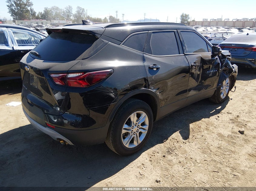 Vin: 3gnkbhrs6ls618224, lot: 46773347, chevrolet blazer awd 2lt 20204