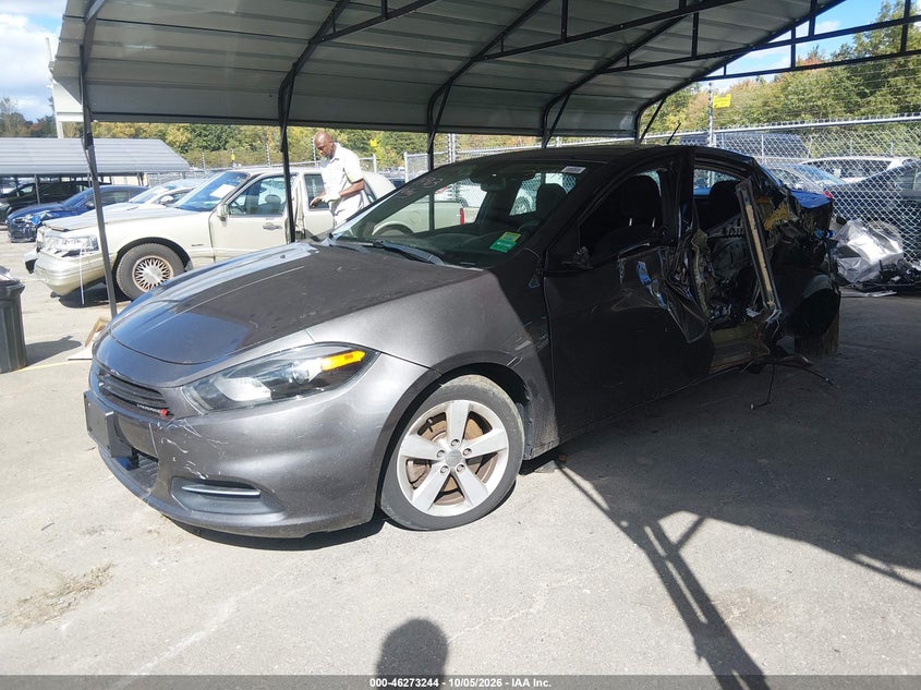 Vin: 1c3cdfbb2fd373677, lot: 46773360, dodge dart sxt 20152