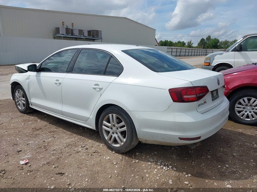 Vin: 3vw2b7ajxjm227761, lot: 46773389, volkswagen jetta 1.4t s 20183