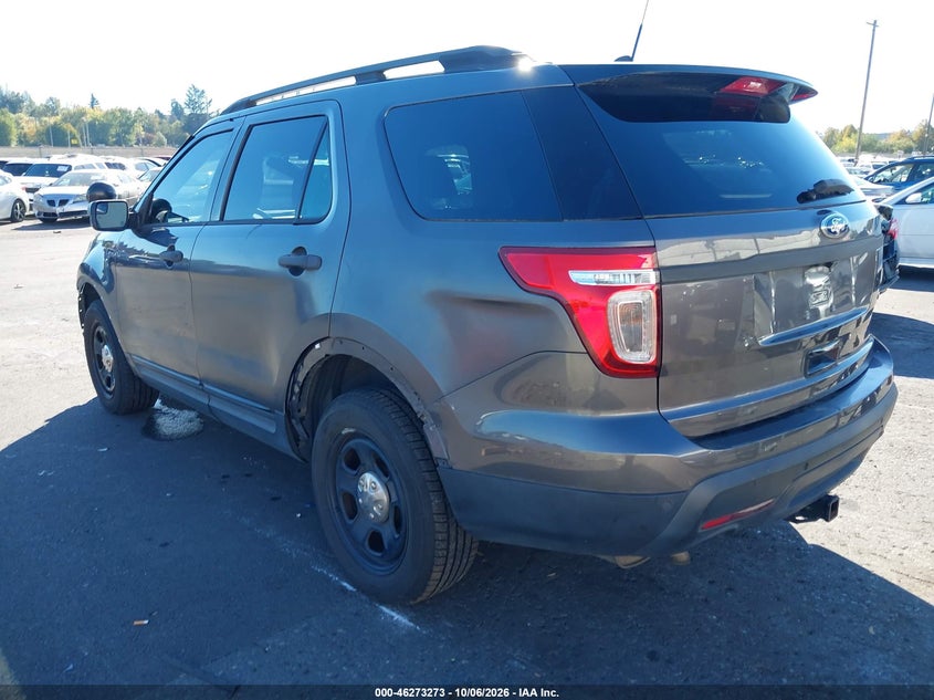 Vin: 1fm5k8ar3fgb91937, lot: 46773390, ford utility police interceptor 20153