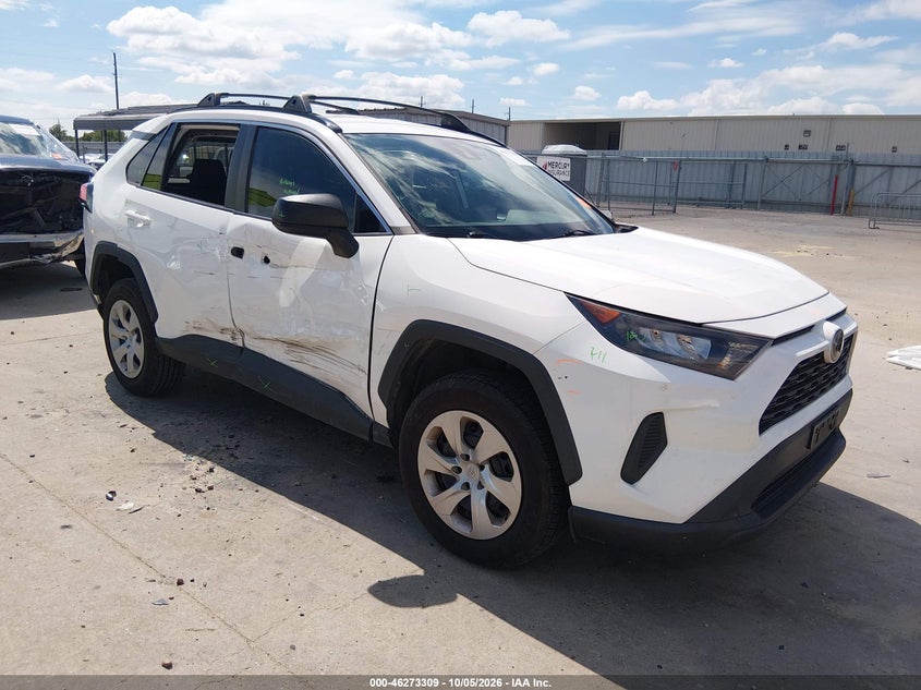 Vin: 2t3h1rfv6kc032670, lot: 46773426, toyota rav4 le 20191
