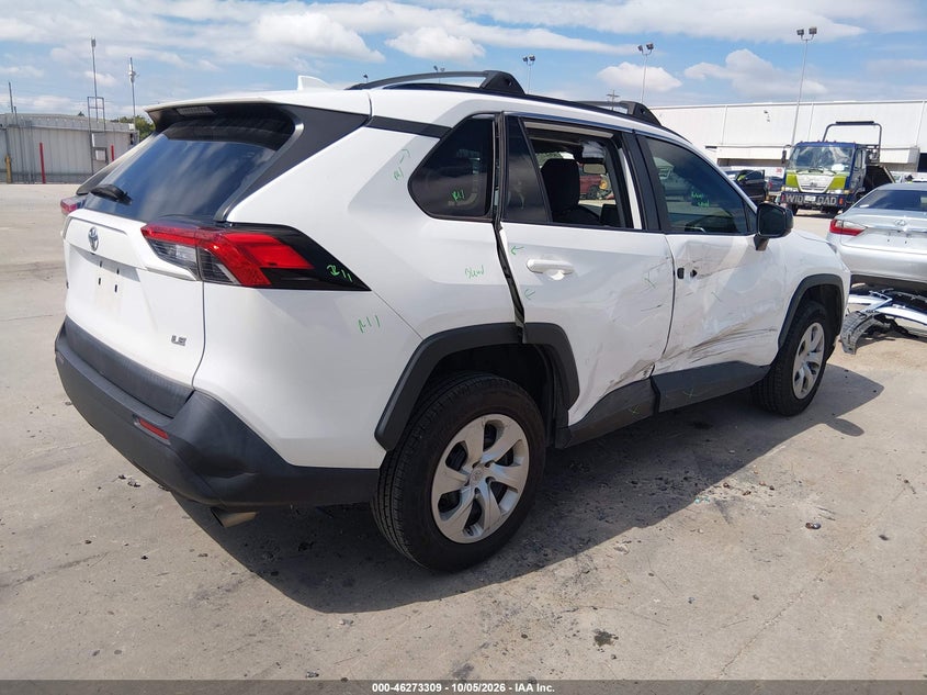 Vin: 2t3h1rfv6kc032670, lot: 46773426, toyota rav4 le 20194