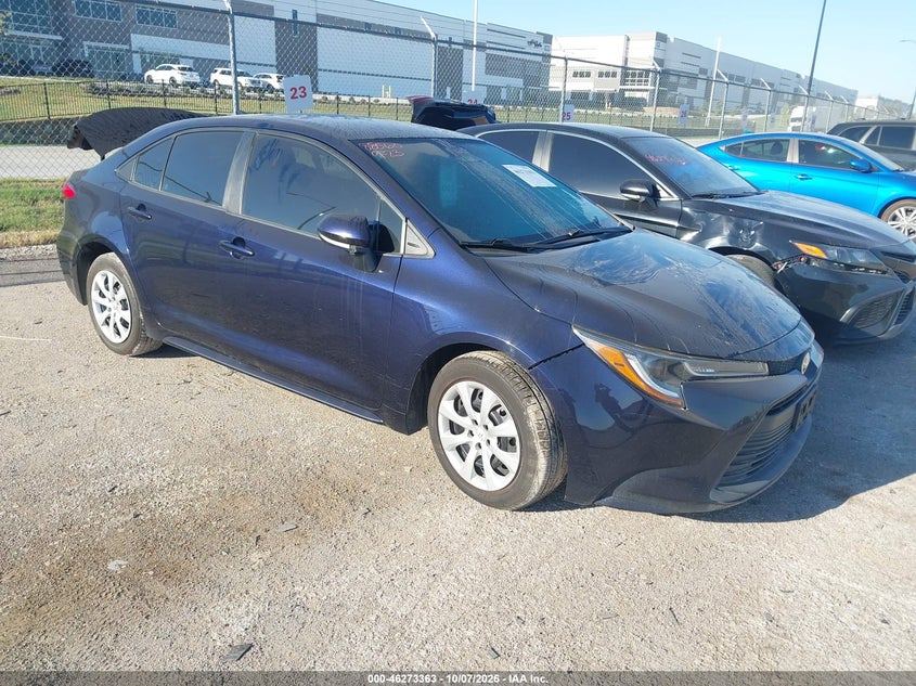 Vin: 5yfb4mde2pp010474, lot: 46773480, toyota corolla le 20231