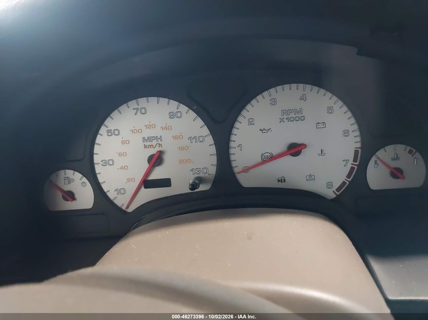 SATURN L-SERIES 2003 VIN 1G8JU54F03Y507470