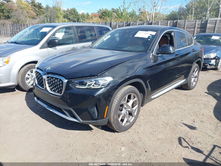 2025 BMW X4, Обычный износ, IAAI, VIN 5UX33DT08S9039519 — фото 2