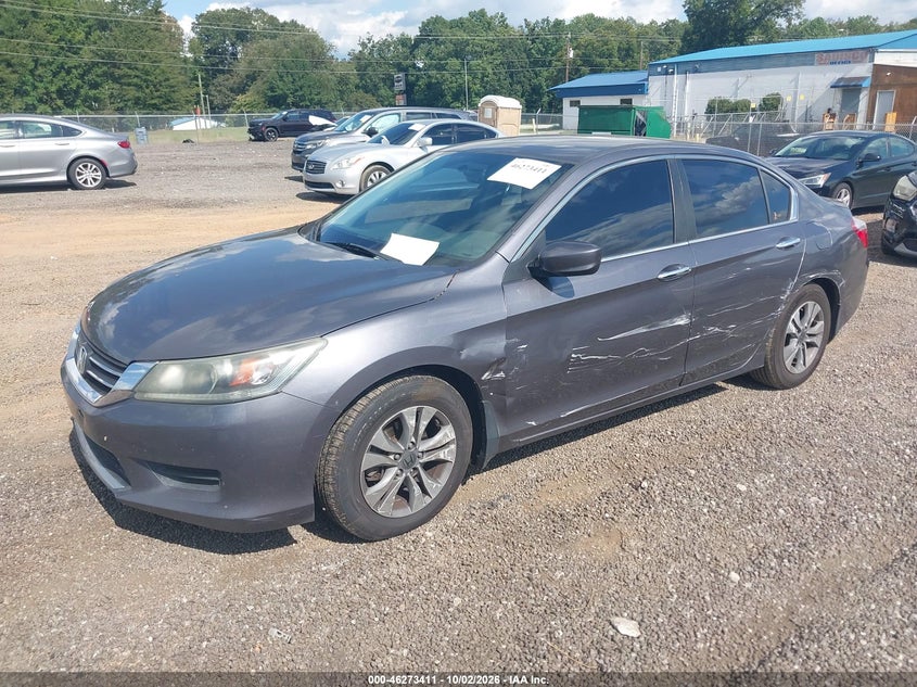 2015 Honda Accord Lx, Left & Right Side, IAAI, VIN 1HGCR2F33FA200701 — photo 2