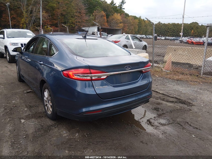 Vin: 3fa6p0g78jr222432, lot: 46773530, ford fusion s 20183