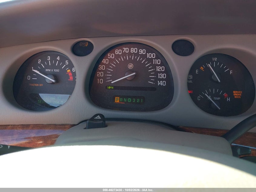 BUICK LESABRE 2003 VIN 1G4HR54K63U190767