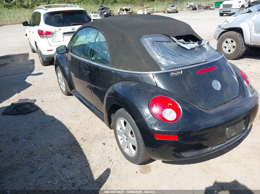 VOLKSWAGEN NEW BEETLE 2007 VIN 3VWRF31Y47M422305