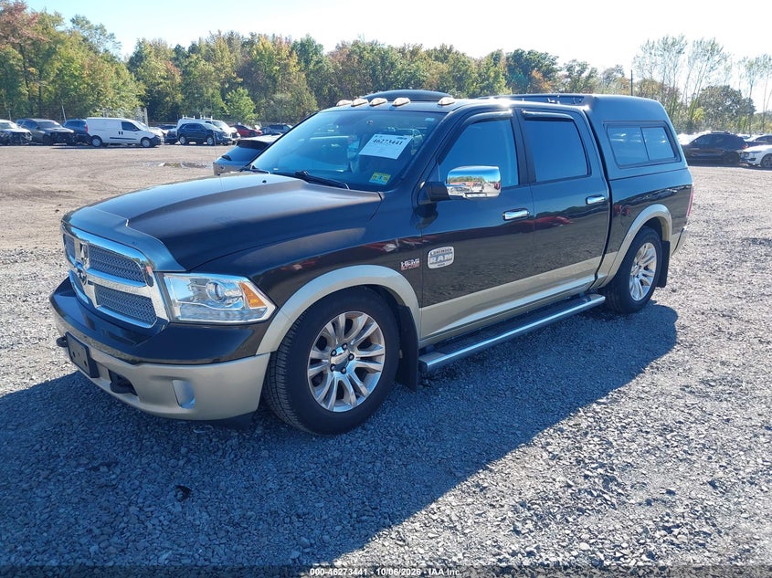 Vin: 1c6rr7pt5ds606692, lot: 46773558, ram 1500 laramie longhorn edition 20132