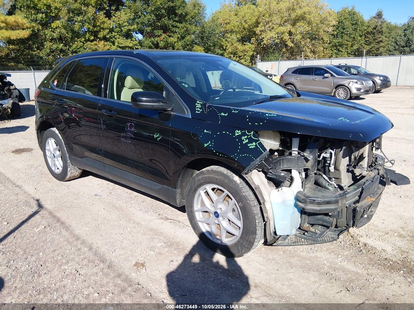 Vin: 2fmpk4j93mba50341, lot: 46773566, ford edge sel 20211