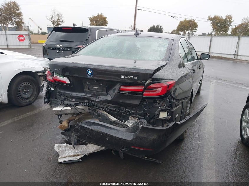 Vin: wba33ag08pcm66278, lot: 46773567, bmw 530e xdrive 20234