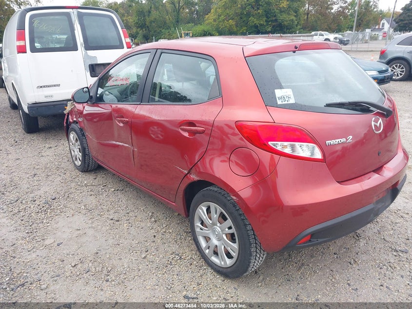 Vin: jm1de1ky1e0171794, lot: 46773571, mazda mazda2 sport 20143