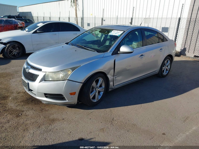 2014 Chevrolet Cruze 2Lt Auto, Left & Right Side, IAAI, VIN 1G1PE5SB2E7120756 — photo 2
