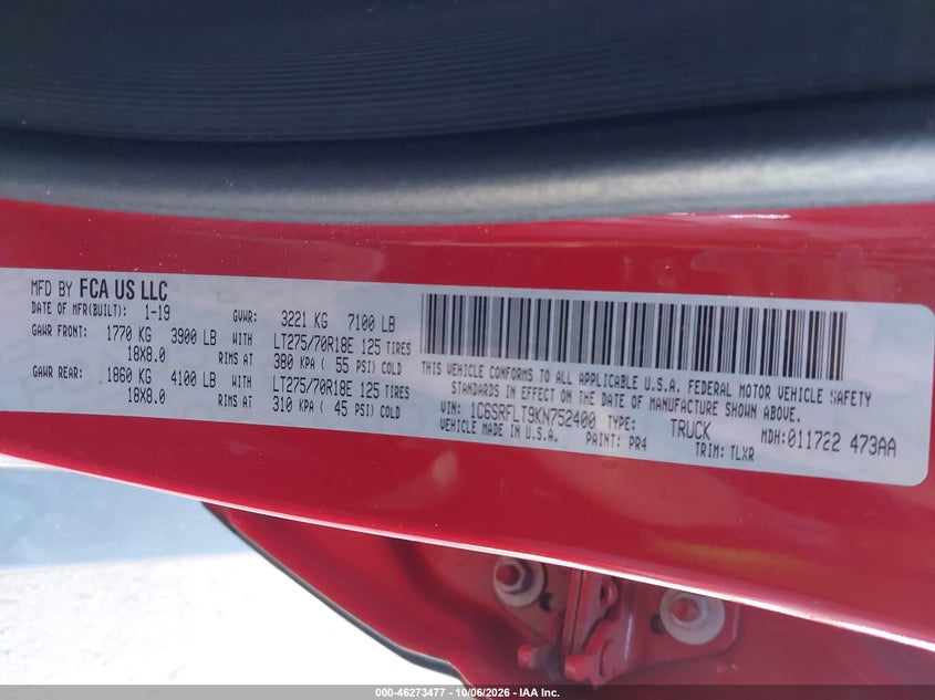 2019 RAM 1500 REBEL 4X4 5'7 BOX · Фото 9