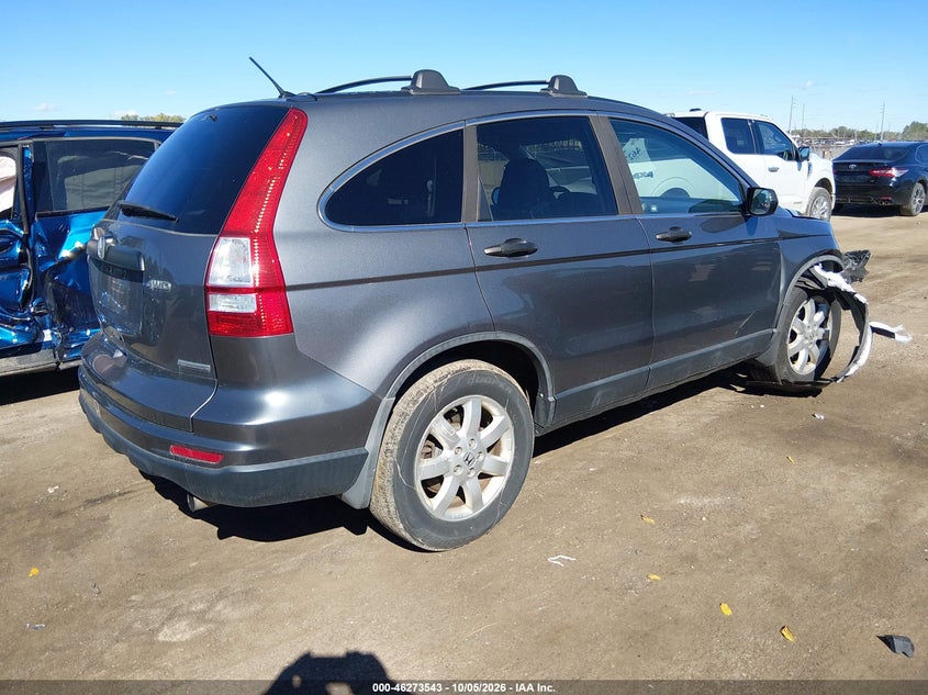 Vin: 5j6re4h44bl001672, lot: 46773660, honda cr-v se 20114