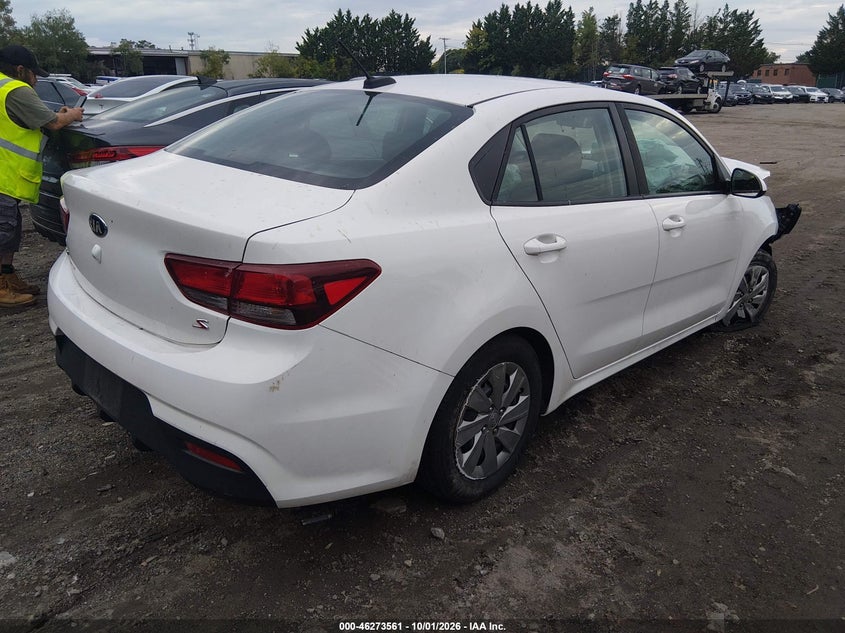 Vin: 3kpa24ab9je077867, lot: 46773678, kia rio s 20184