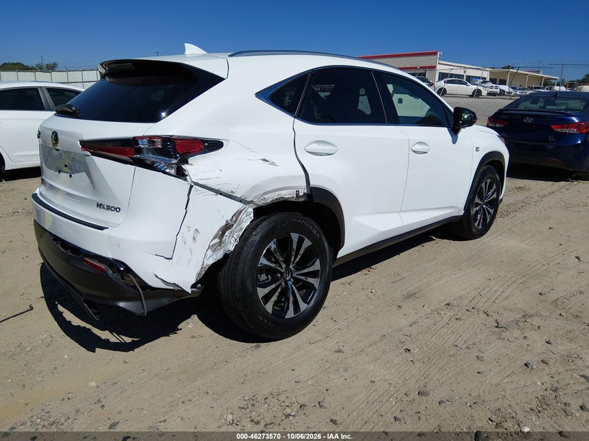 Vin: jtjbarbz7j2161857, lot: 46773687, lexus nx 300 f sport 20184