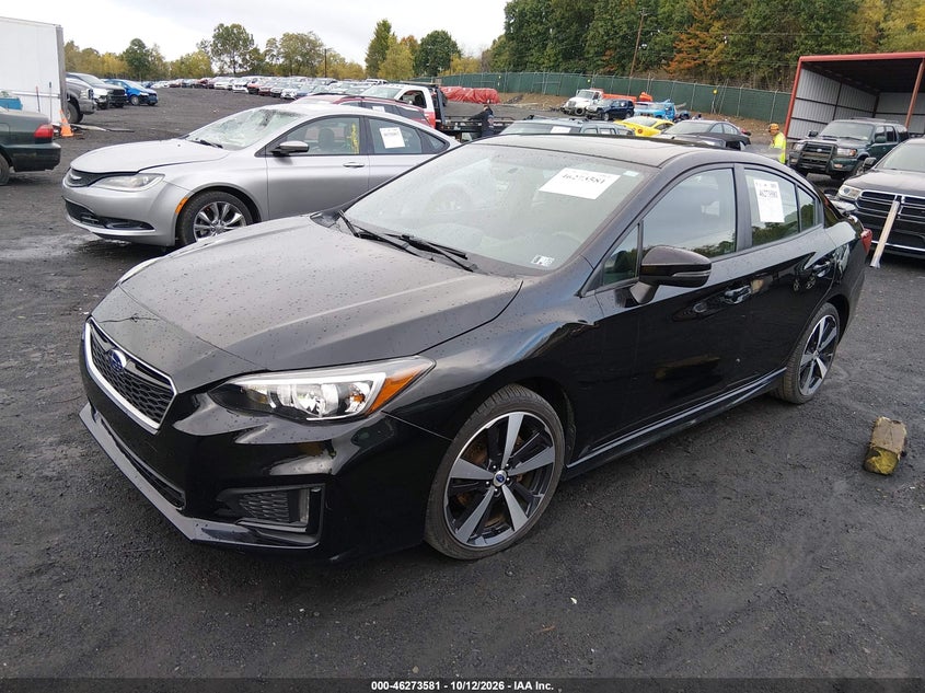Vin: 4s3gkal62j3623005, lot: 46773698, subaru impreza 2.0i sport 20182