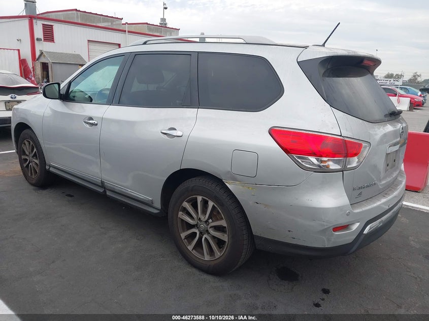 Vin: 5n1ar2mm9dc662999, lot: 46773705, nissan pathfinder sl 20133