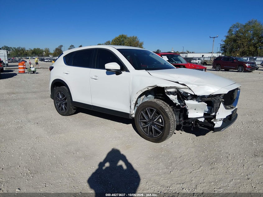 Vin: jm3kfbcm7j0423488, lot: 46773754, mazda cx-5 touring 20181