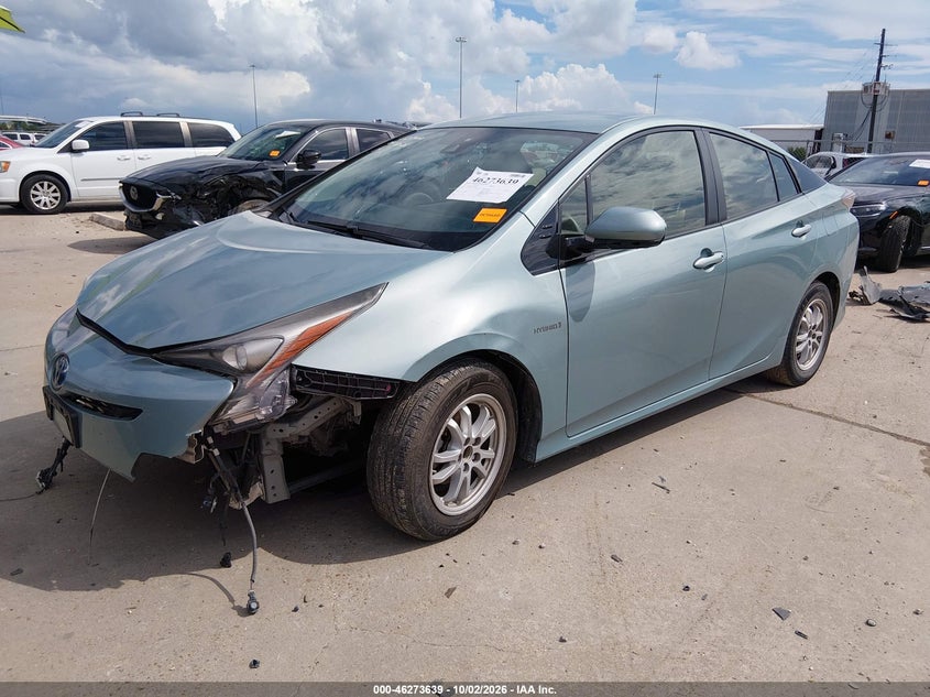 Vin: jtdkbrfu7h3053063, lot: 46773756, toyota prius two 20172