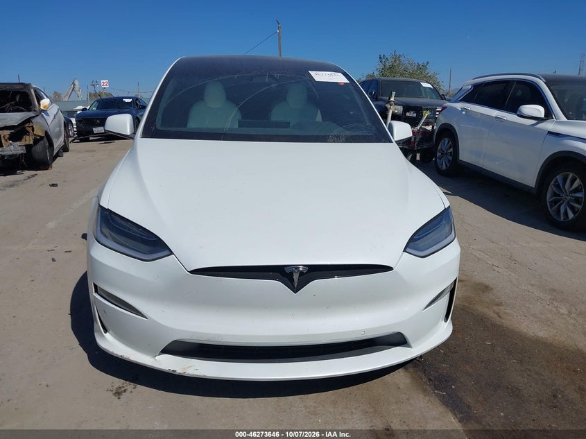 TESLA MODEL X 2022 VIN 7SAXCBE59NF364063