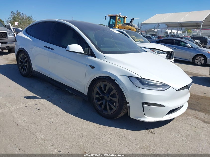 Vin: 7saxcbe59nf364063, lot: 46773763, tesla model x dual motor all-wheel drive 2022 img_1
