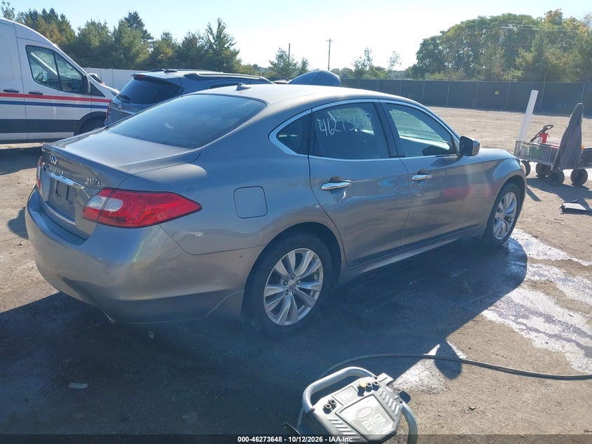Vin: jn1by1ar0bm373803, lot: 46773765, infiniti m37x 20114