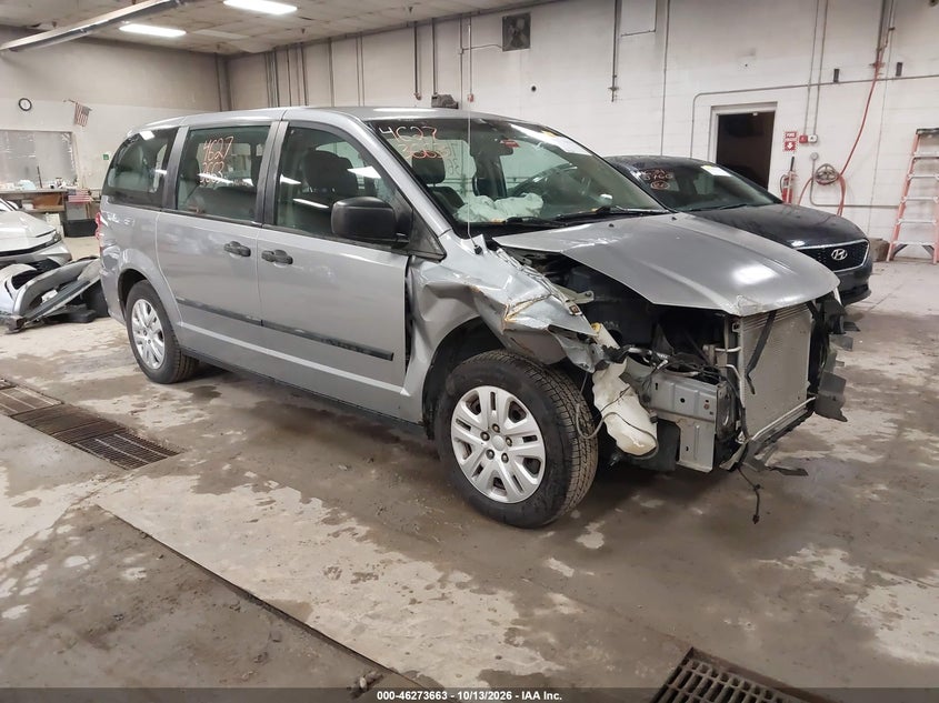Vin: 2c4rdgbg4er162984, lot: 46773780, dodge grand caravan american value pkg 2014 img_1
