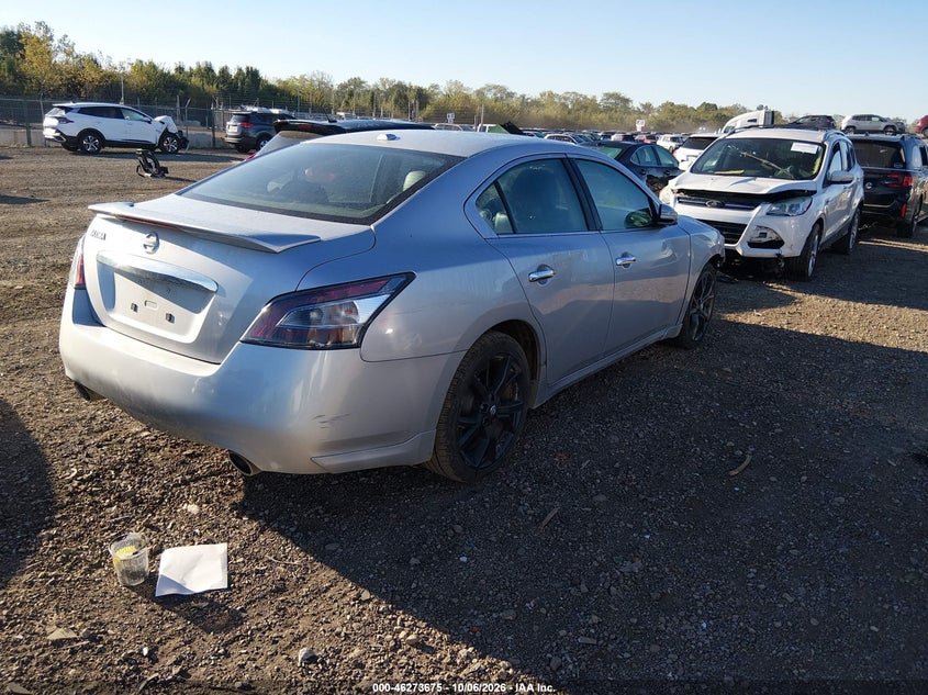 Vin: 1n4aa5ap6ec491549, lot: 46773792, nissan maxima 3.5 sv 20144