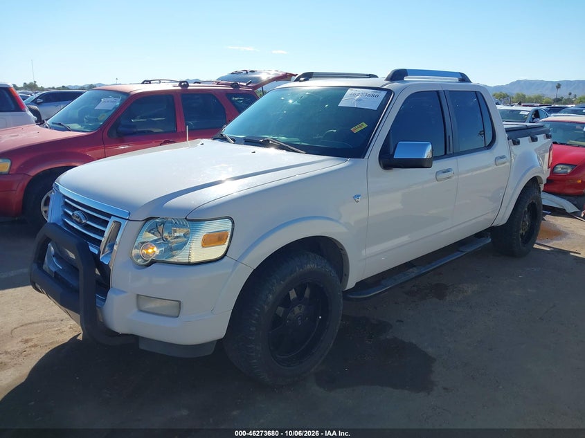 2008 Ford Explorer Sport Trac Limited, Удар сзади, IAAI, VIN 1FMEU53818UB26991 — фото 2