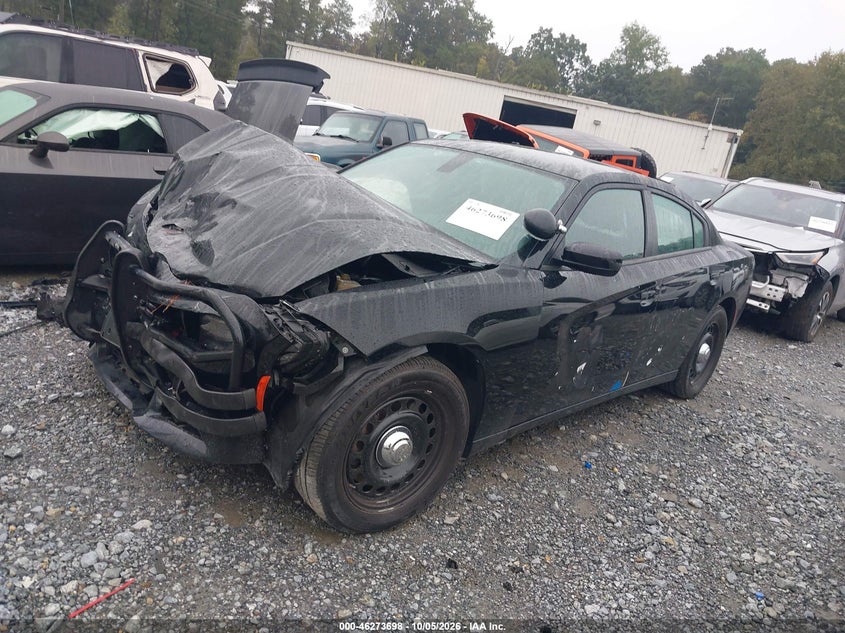 Vin: 2c3cdxkt4kh726917, lot: 46773815, dodge charger police awd 20192