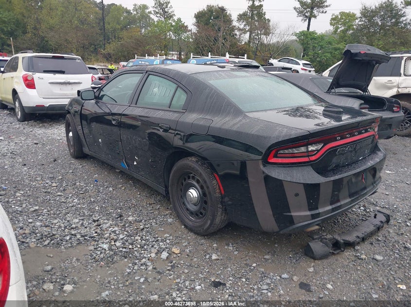 Vin: 2c3cdxkt4kh726917, lot: 46773815, dodge charger police awd 20193