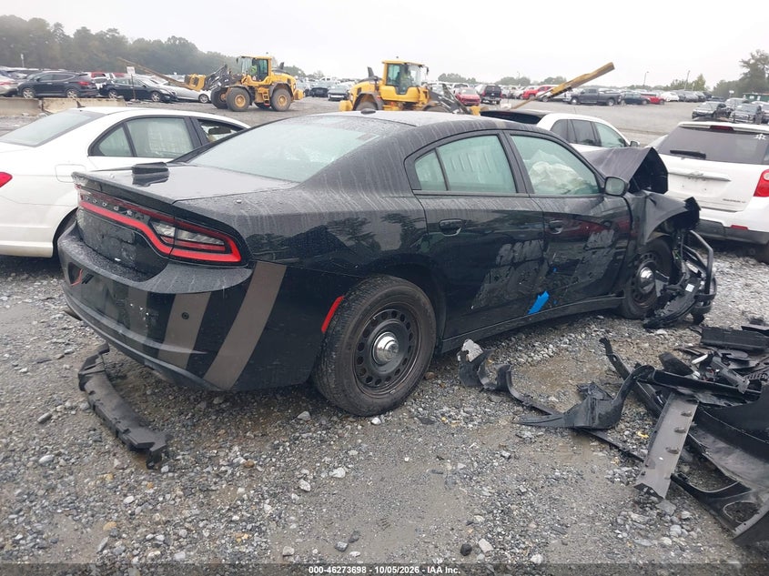 Vin: 2c3cdxkt4kh726917, lot: 46773815, dodge charger police awd 20194