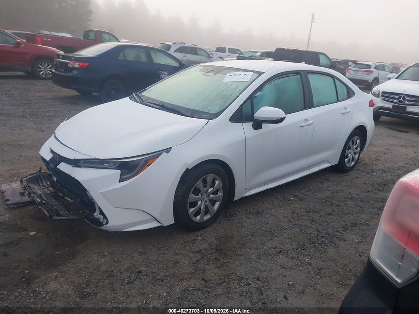 Vin: 5yfb4mde5sp285605, lot: 46773820, toyota corolla le 20252