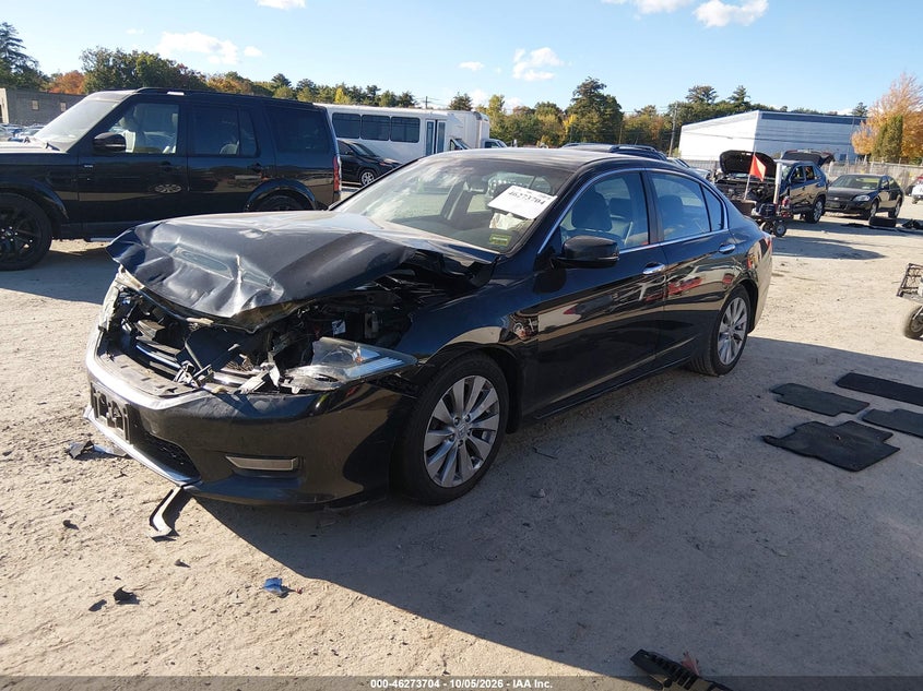 2013 Honda Accord, Front End, IAAI, VIN 1HGCR2F84DA130392 — photo 2