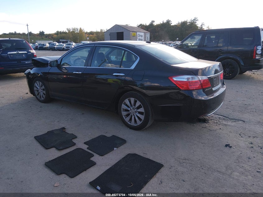 Vin: 1hgcr2f84da130392, lot: 46773821, honda accord ex-l 20133