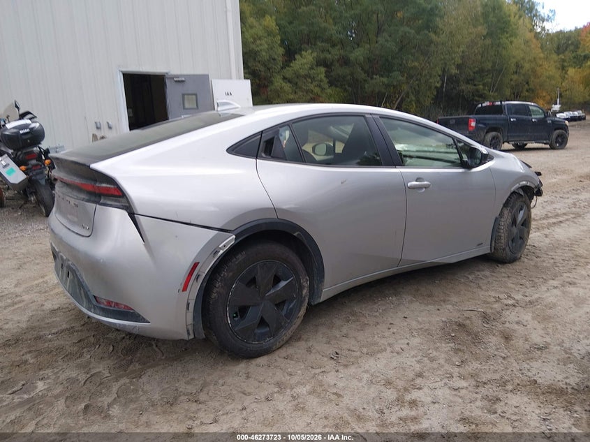 Vin: jtdadabu0p3001012, lot: 46773840, toyota prius le awd-e 20234