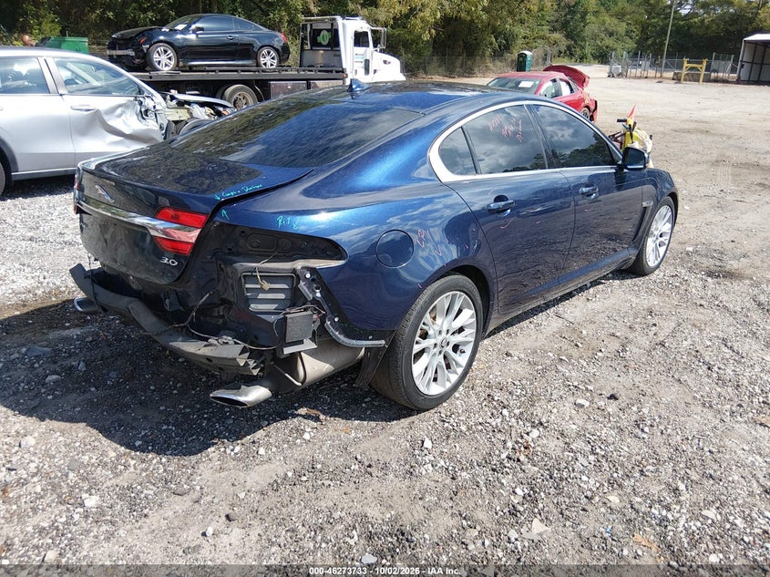 Vin: sajwa0e76d8s74678, lot: 46773850, jaguar xf v6 sc 20134