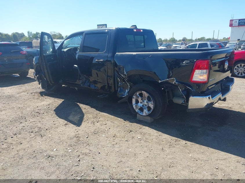 Vin: 1c6rreft9pn619597, lot: 46773883, ram 1500 big horn  4x2 5'7 box 20233